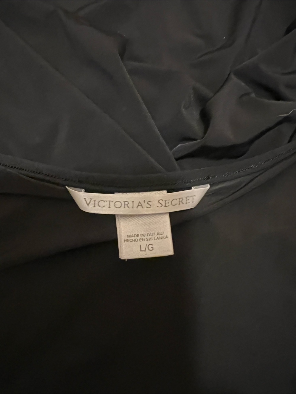 Victoria's Secret Black Lace Chemise Large - Picture 3 of 3